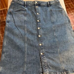 Old Navy long Denim Skirt 18